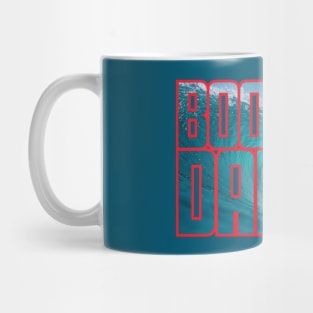 BOOK 'EM DANN-O (WAVE + RED) Mug